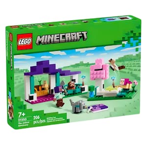 Blocos De Montar Lego Minecraft O Santuário Animal 21253