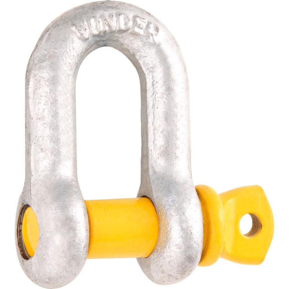 Manilha p/ cabo de aço 3/4” reta pesado galv Vonder Plus