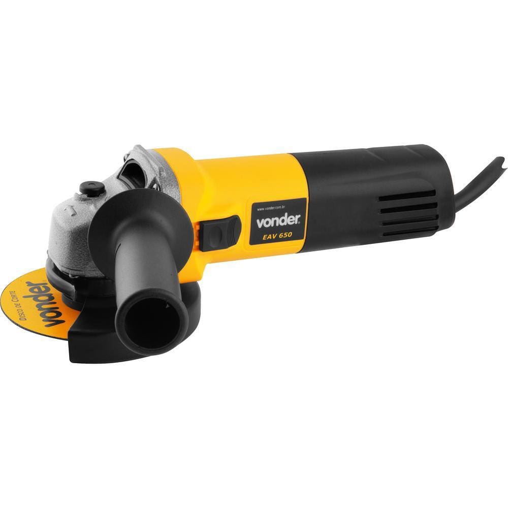 Esmerilhadeira Angular 4.1/2” Eav 650 c/ Disco 127V Vonder
