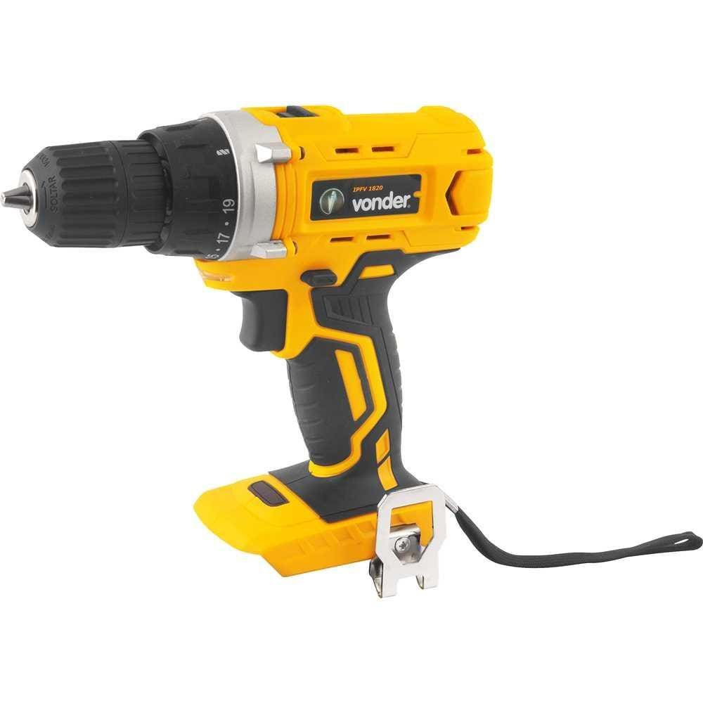 Parafusadeira Furadeira 3/8`` Sem Fio 18v IPFV 1820 Vonder