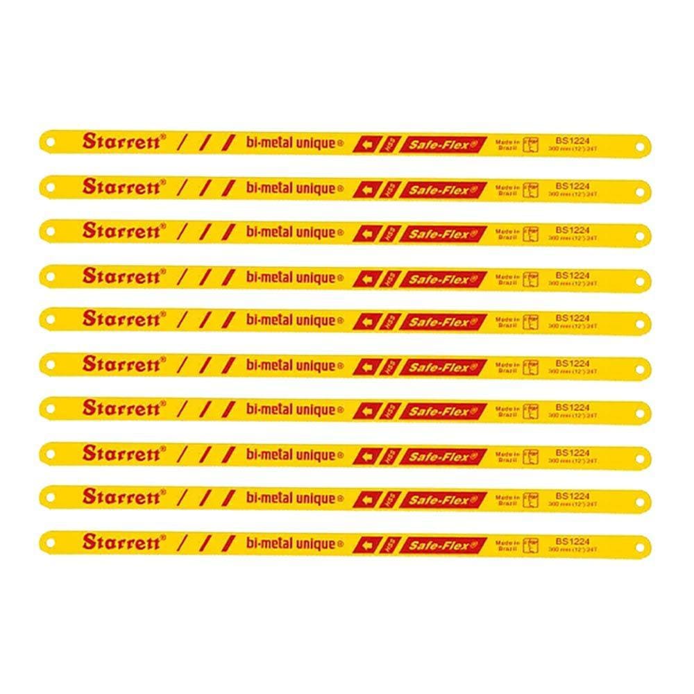 Lâmina Serra Manual Bimetálica Com 10 Un 12Pol 24d BS1224 Starrett