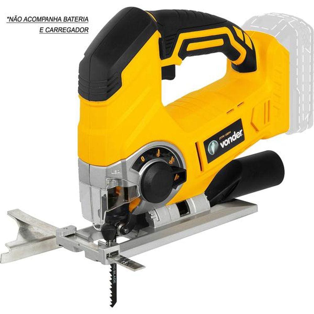 Serra Tico-Tico 18V s/ Bateria s/ Carregador ITTV1824 Vonder