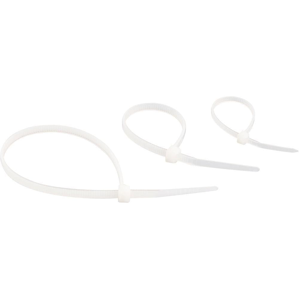 Abraçadeira de nylon 3 medidas tubo com 300 peças - Vonder