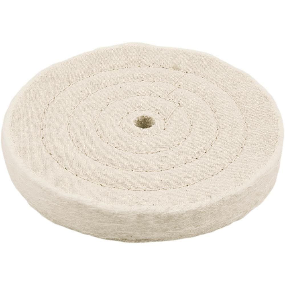Roda de pano 6x5/8” furo 10mm para polimento - Vonder