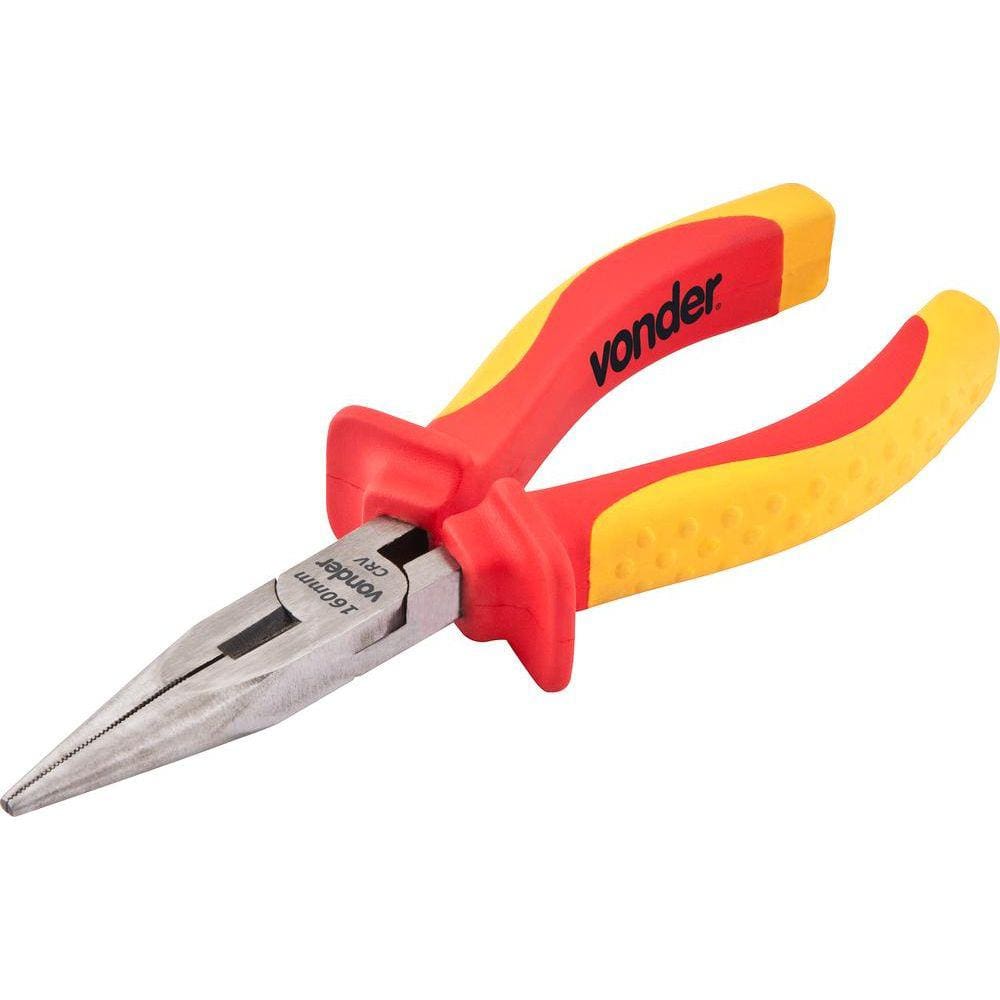 Alicate bico meia cana 6.5/16” reto vde isol. 1000v Vonder