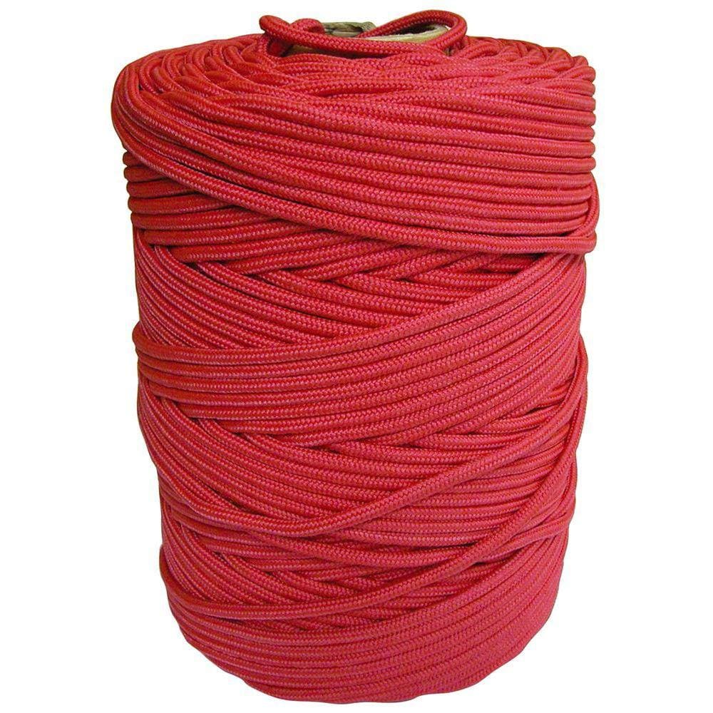 Corda multifilamento tranç 3,0mm 1,0kg 277m vermelha polip.