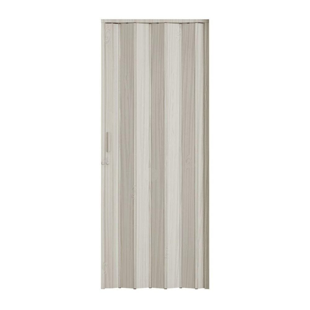 Porta Sanfonada PVC Plastporta 210x84cm Plastporta BCF Pecan
