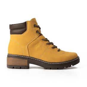 Bota Feminino Dakota Coturno Salto Baixo Tratorada