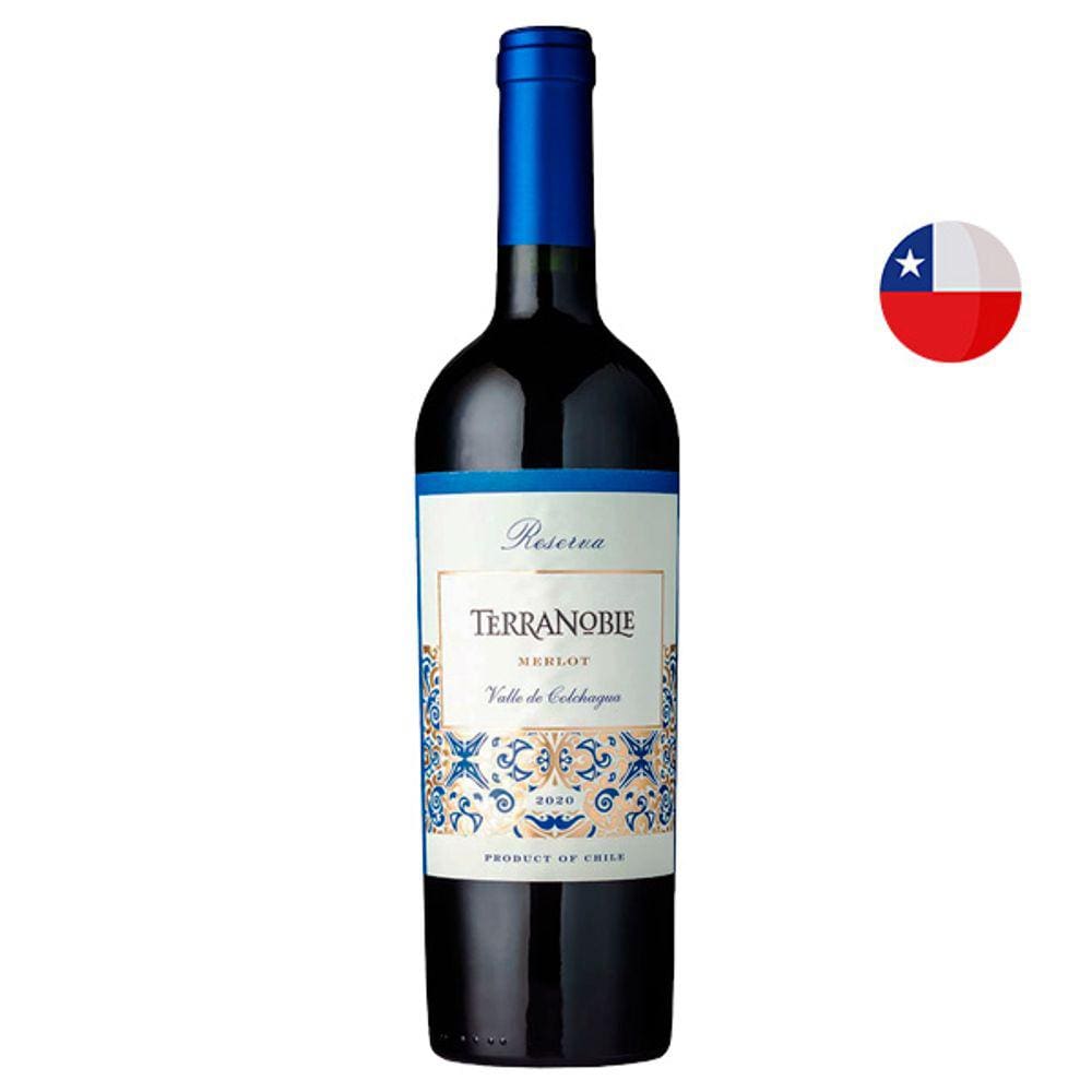 Vinho Tinto Chileno Terranoble Merlot Reserva