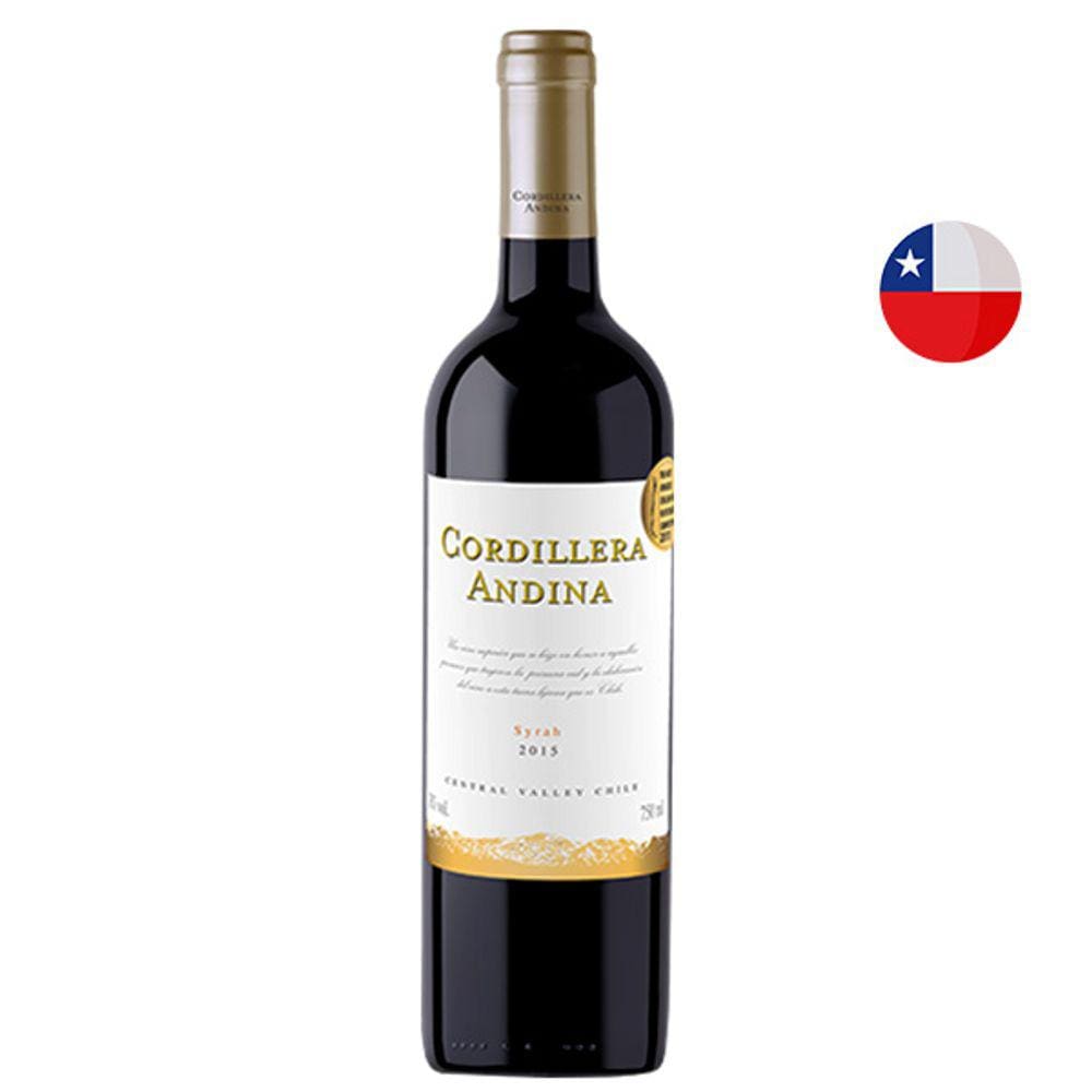 Vinho Tinto Chileno Cordillera Andina Syrah