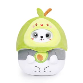 Almofada de pelúcia AIXINI Cute Strawberry Rabbit 25 cm Stuffed Anim