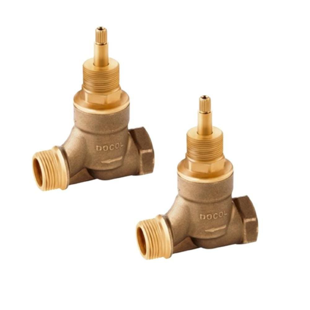 Registro Docol DN20 3/4`` Abert. Sentido Horário 698600 2Und