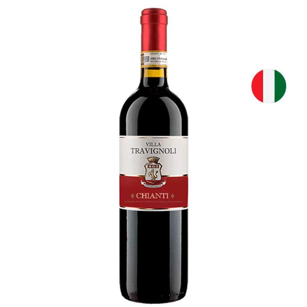 Vinho Tinto Italiano Villa Travignoli Chianti DOCG