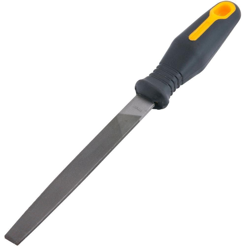 Lima chata bastarda 10” com cabo plástico - Vonder