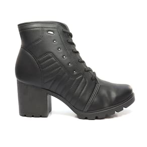 Bota Feminina Dakota Coturno Salto Bloco Médio