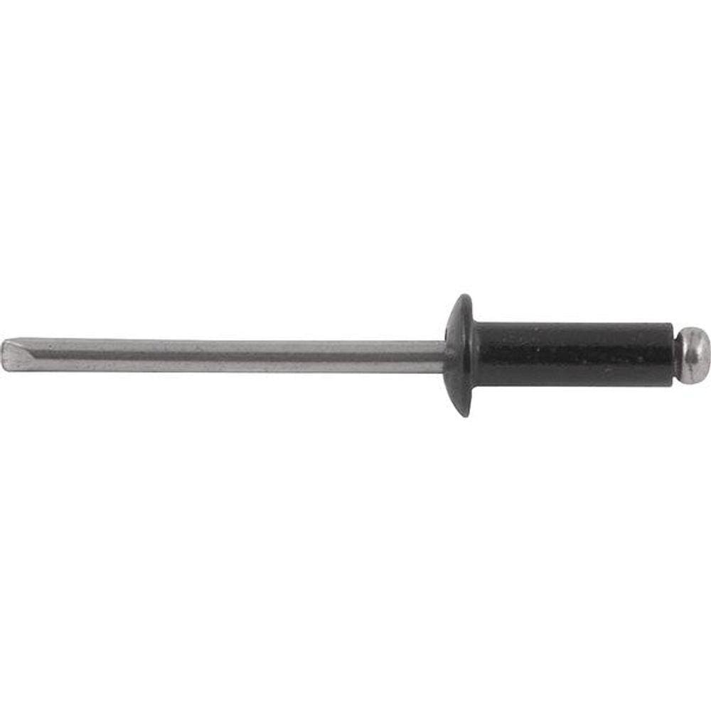 Rebite Alumínio Preto 3,2x19mm 319 com 1000 peças - Vonder