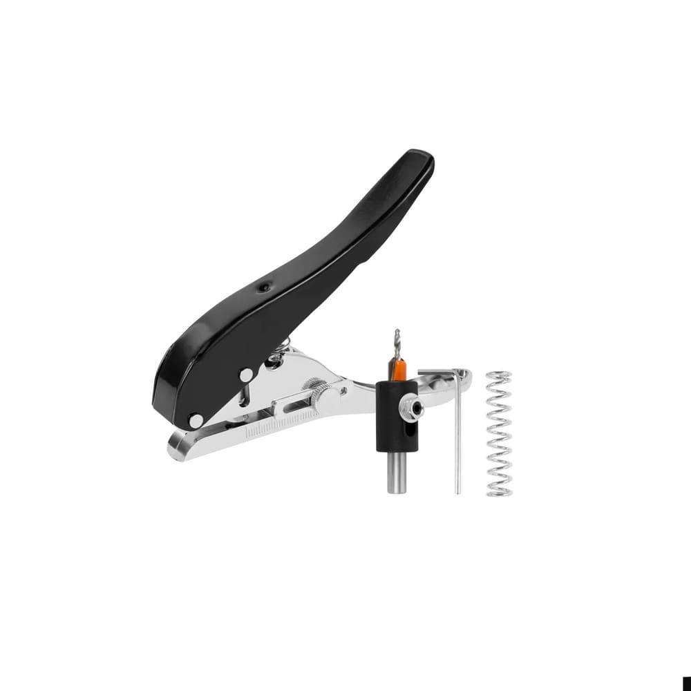 Kit Alicate Perfurador de Furo 8 Mm E Escareador 2,5 X 8 Mm