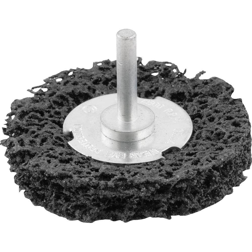 Esponja abrasiva 75mm haste 1/4” preta - Vonder