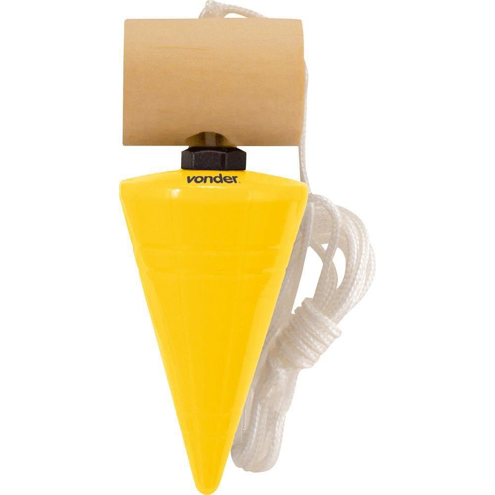 Prumo de centro 400g corpo metal - Vonder