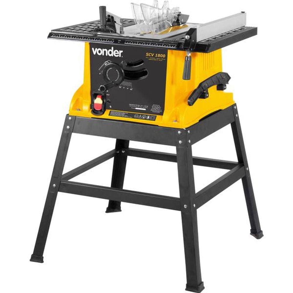 Serra circular de mesa 10” 1800 watts 220V scv1800 Vonder