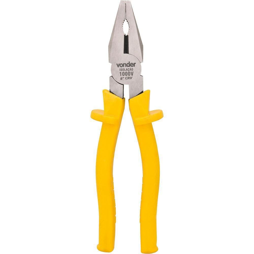Alicate universal 8” cromo vanádio isolado 1000v Vonder