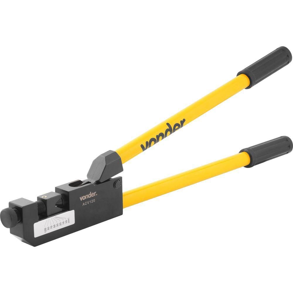 Alicate crimpador acv120 sem catraca 10mm² à 120mm² - Vonder