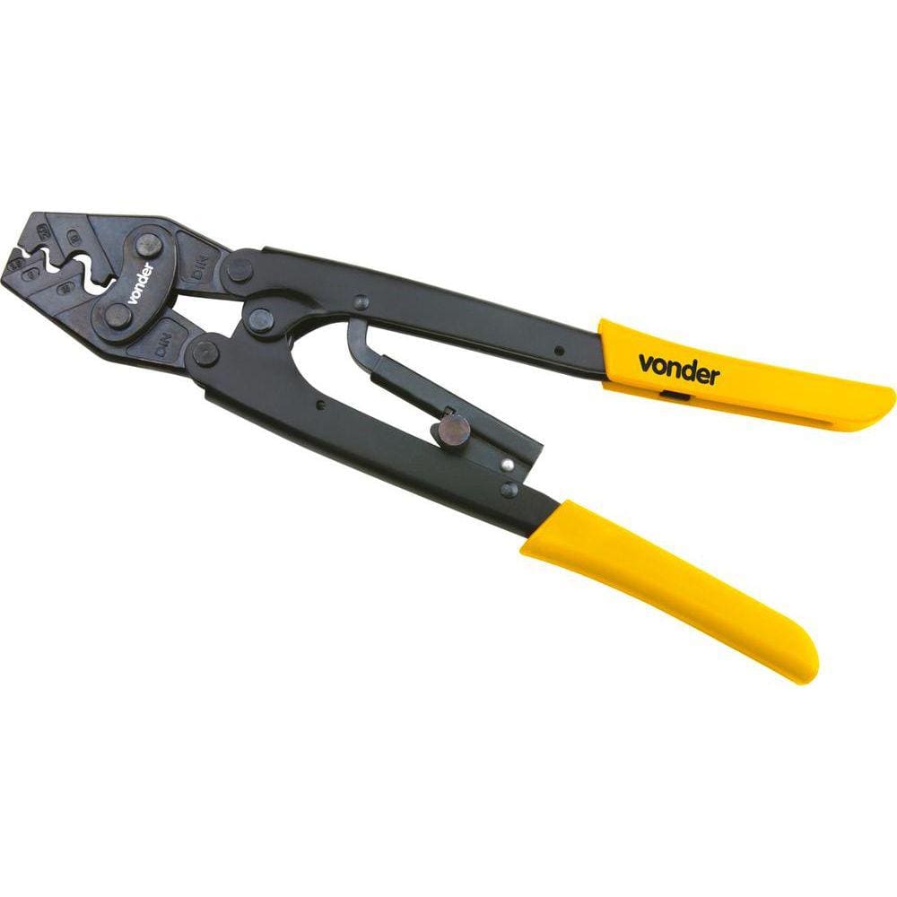 Alicate crimpador acv160 s/ catraca 1,25mm² à 16mm² Vonder