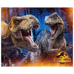 Quebra-Cabeça Jurassic World Batalha dos Gigantes 100 Peças - Mimo