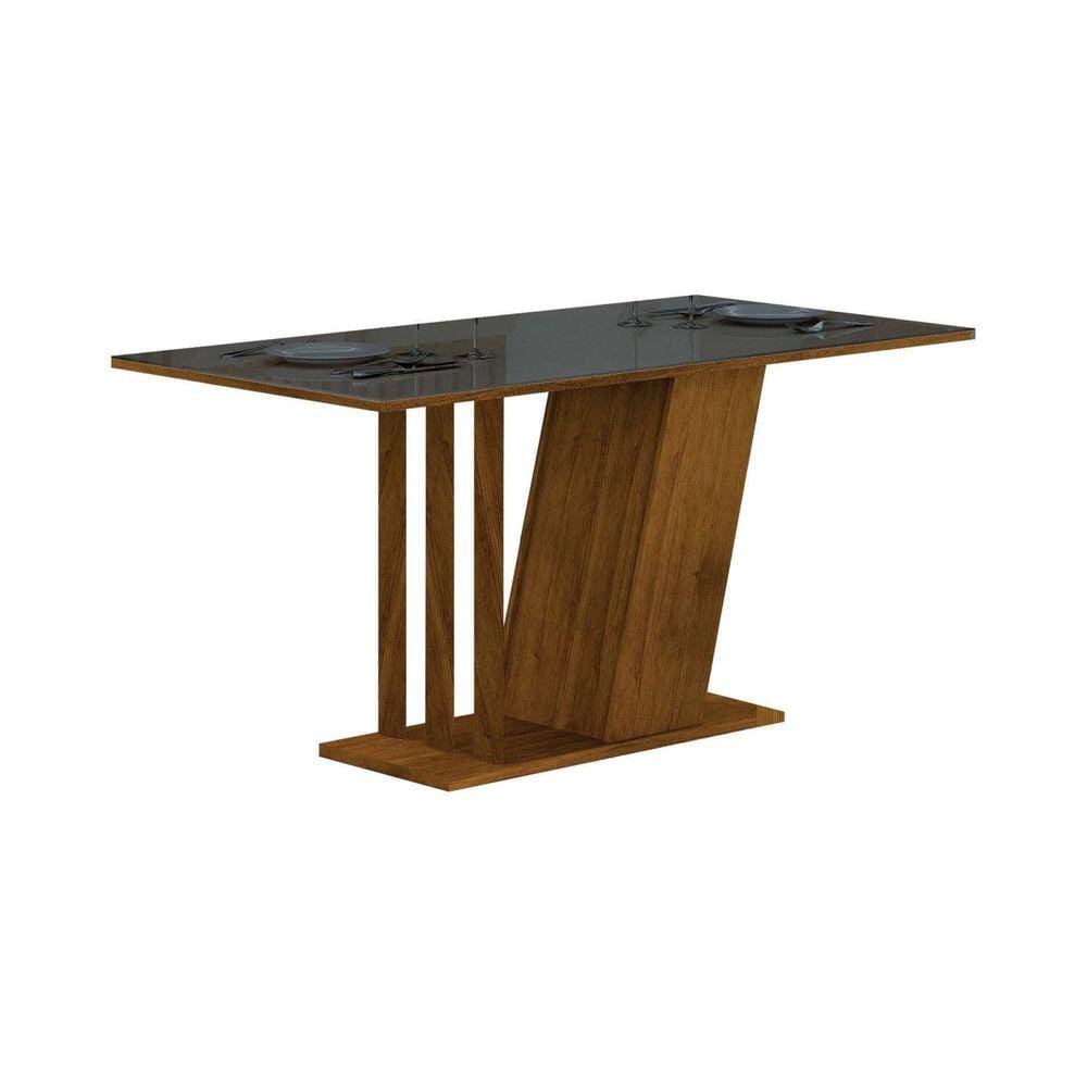 Mesa de Jantar Miami 160cm Yescasa freijo/cinza