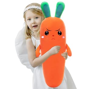 Almofada de pelúcia para abraçar cenouras Hyde Angry para crianças de 40 cm
