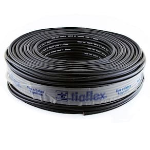 Cabo Coaxial Digital 75 Ohms Blindado Cristal - 5 Metros