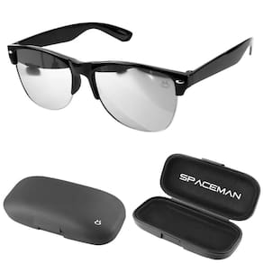 oculos sol proteção uv verão masculino clubmaster + case estiloso lente espelhada vintage presente
