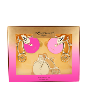 Kit Mont`Anne Parfums - Miss You Luxe 25ml + Miss You Glamour 25ml + Adieu Luxe 25ml