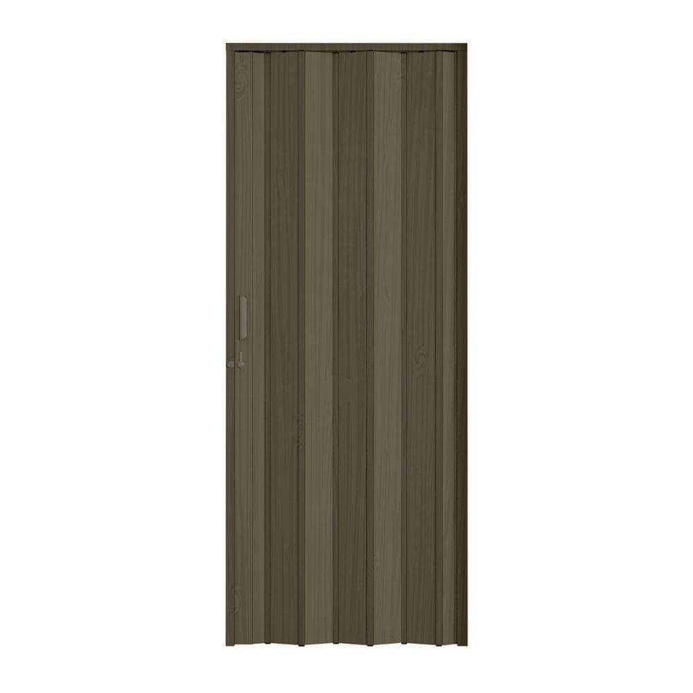 Porta Sanfonada PVC Plastporta 210x72cm Plastporta BCF Wengue