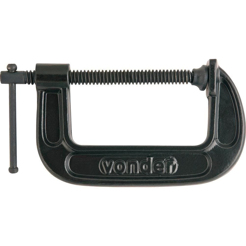 Grampo tipo c 4” ferro nodular - Vonder Plus