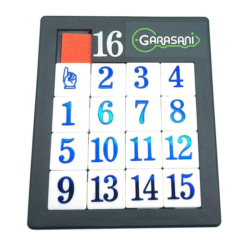 Number Slide Puzzle Brain Teaser IQ Game GARASANI