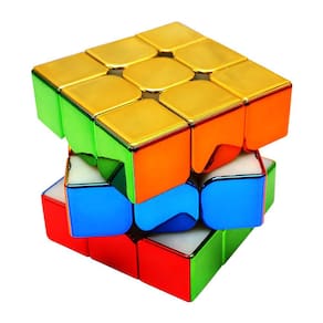 Speed Cube beekbork 3x3 Mirror Surface Stickerless Magic Cub