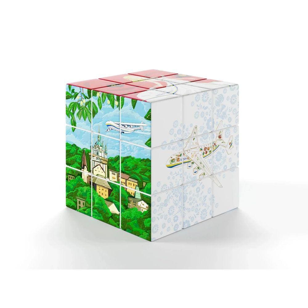 Puzzle Cube METAL TIME UKRAINIAN DREAM 3D para crianças/adultos