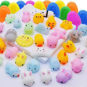 Ovos de Páscoa pré-cheios Mochi Squishy Toy JOYIN 48 unidades