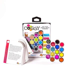 Quebra-cabeça Toy Fat Brain Toys Coggy com 40 cartas de desafio 6+