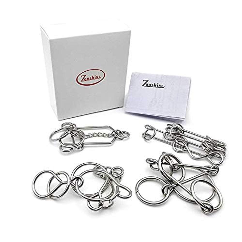 Quebra-cabeças Metal Brain Teasers Zooshine Vantage (nível avançado)