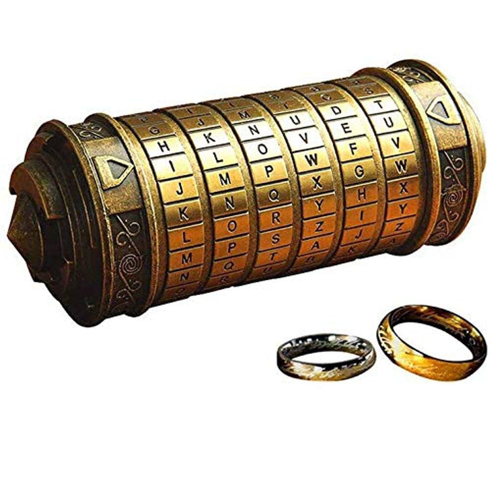 Cryptex Lock WHRMQ O código Mini Da Vinci com acessórios