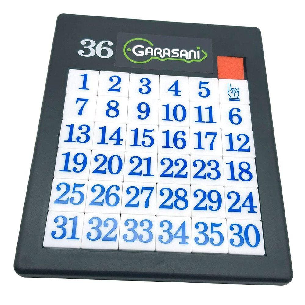 Number Slide Puzzle Brain Teaser IQ Game 35 Number