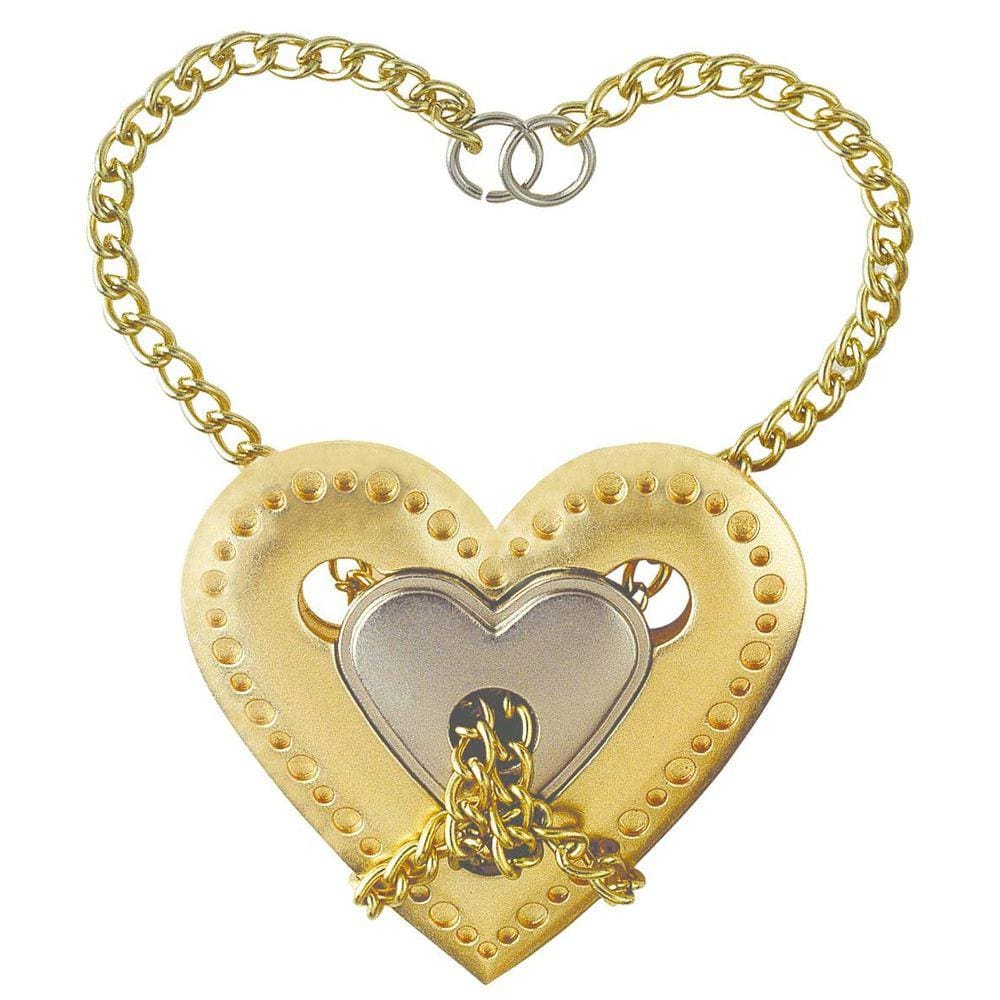 Puzzle Bepuzzled Heart Hanayama Cast Metal Brain Teaser Level