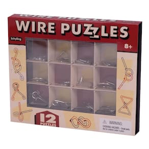 Quebra-cabeças de arame Schylling Double Trouble Mysterious Keys Magic