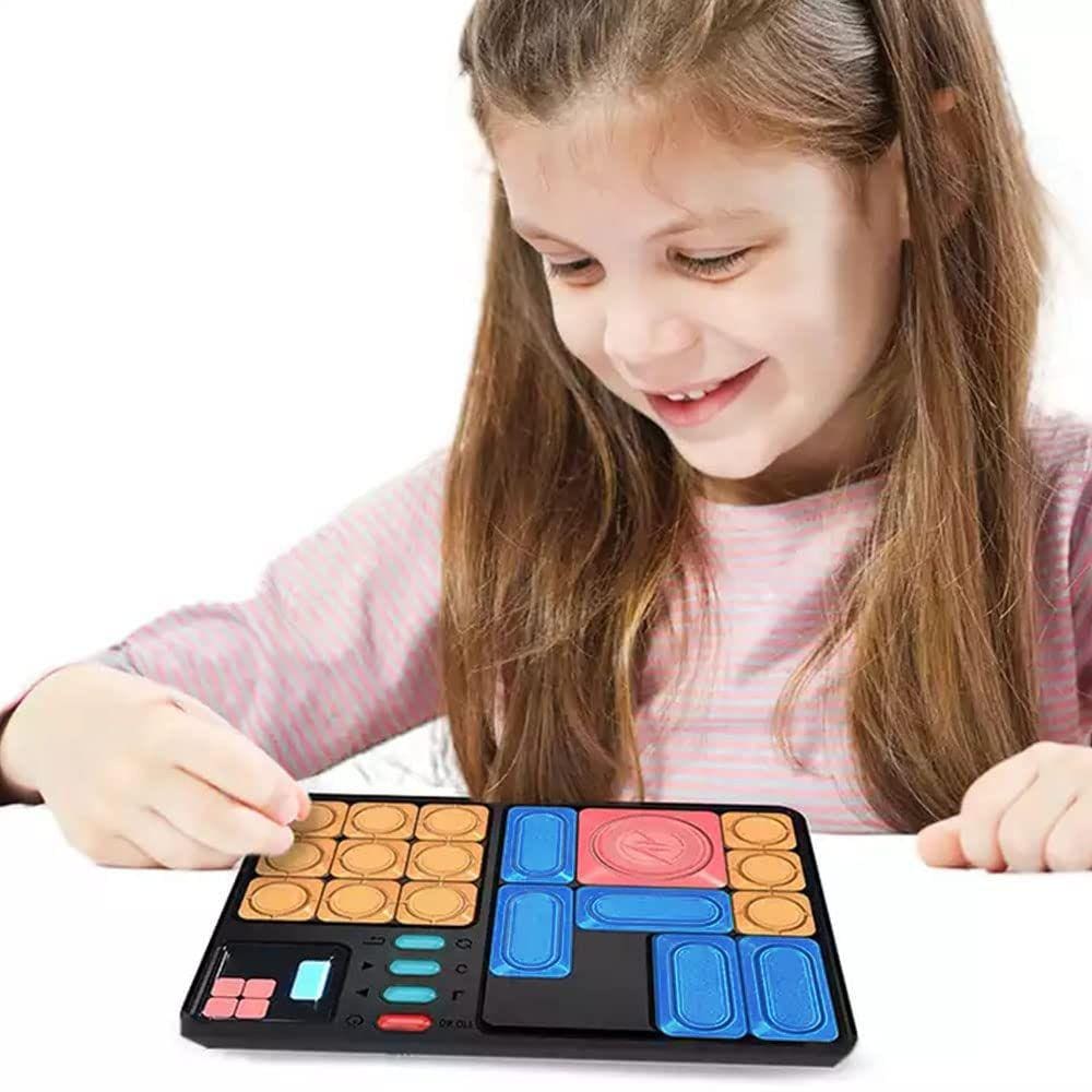 Jogo Super Slide Puzzle, quebra-cabeças de quebra-cabeças, brinquedos portáteis interativos, mais de 500 desafios avançados, jogo de quebra-cabeça ele
