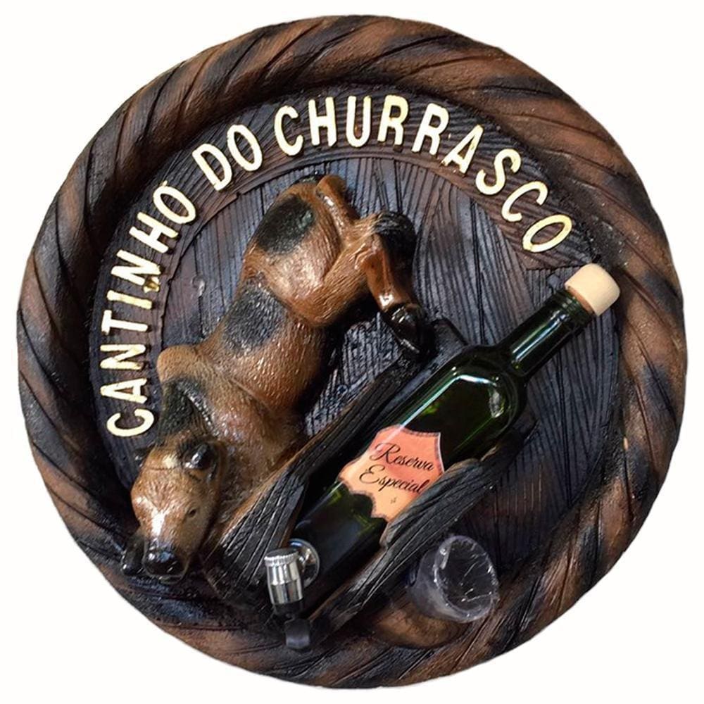 Pingometro Gado Bovino 1L - Boi Churrasco + Copo 55ml