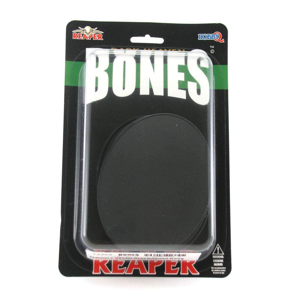 Pacote oval de miniaturas Gaming Base Reaper de 120 mm x 92 mm (4)