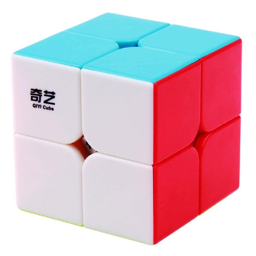 Cubo de velocidade sem adesivo Puzzle Cube BestCube Qidi S 2x2