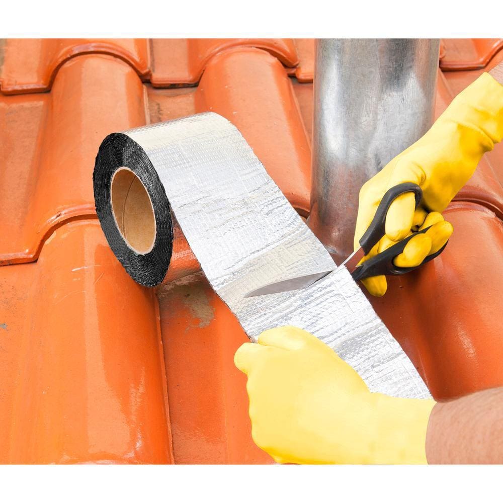 Fita adesiva impermeável 20cmx10m aluminizada - Vonder